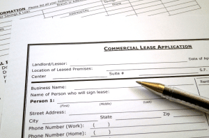 Commercial lease contract